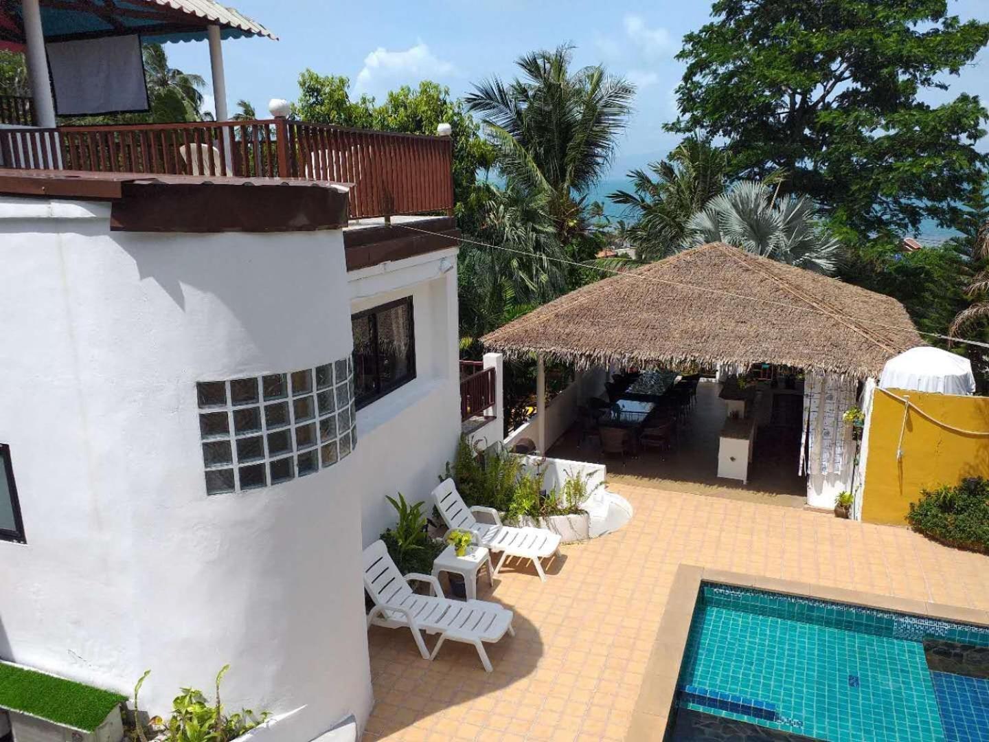 Sojourn 6 Bedroom Villa Near Full Moon Beach Ko Pha Ngan Bagian luar foto